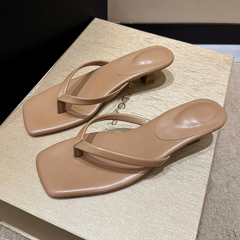 Summer Clothing Stores - Yaz Kadın Klip Toe Terlik Konfor