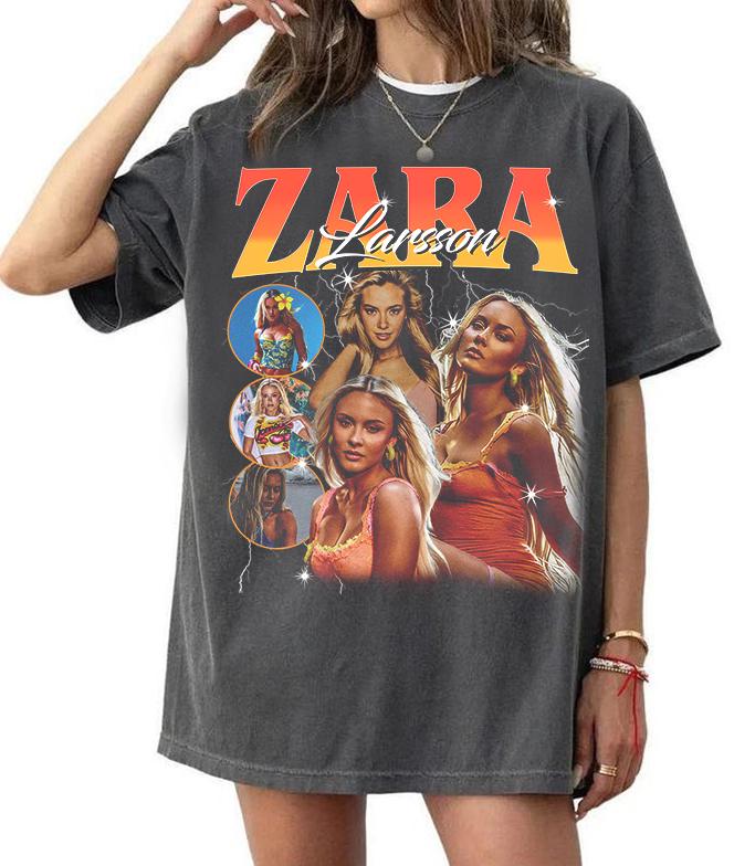 Retro tarzı Zara Larsson tişör - Summer Zara incelemesi ve fiyatı